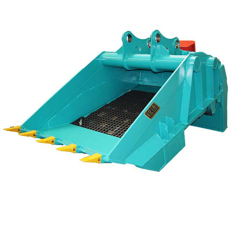 MONDE Horizontal screening bucket Flat Vibrating Sorting equipment for excavator