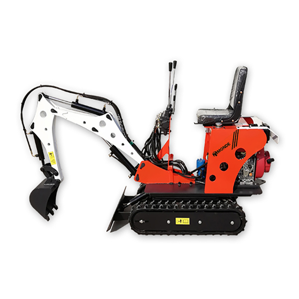 MONDE Hydraulic Small Digger mini Excavadora Mini Excavator Swing Boom Excavadora