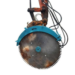 MONDE Excavator Rock Saw for cutting concrete and stones