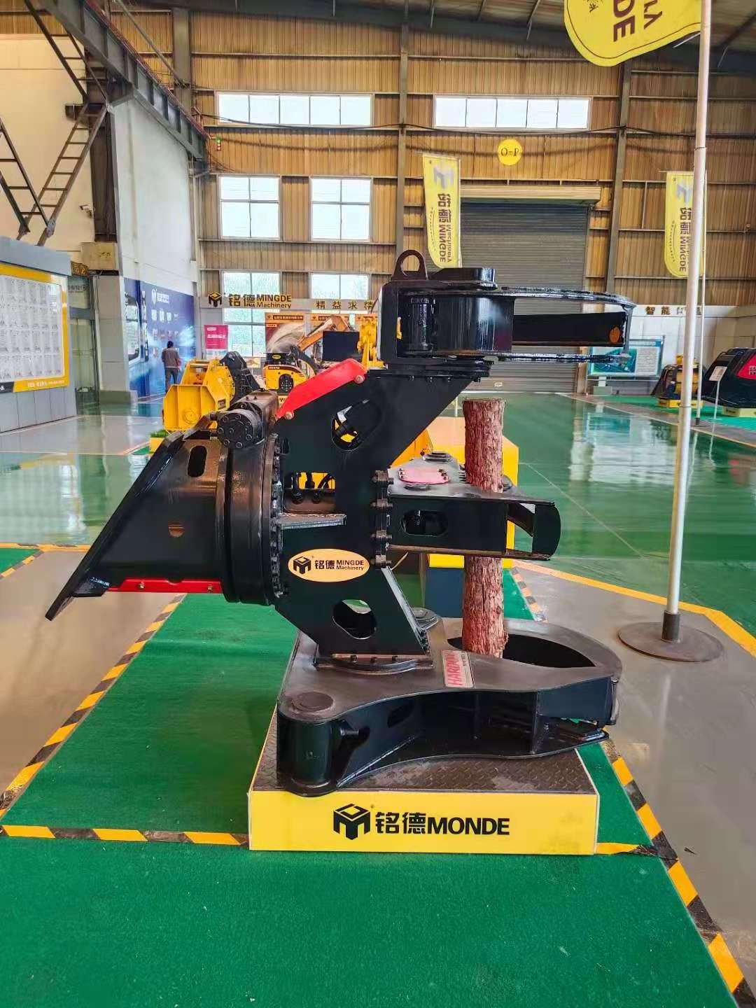 MONDE excavator tree cutter shear felling machine