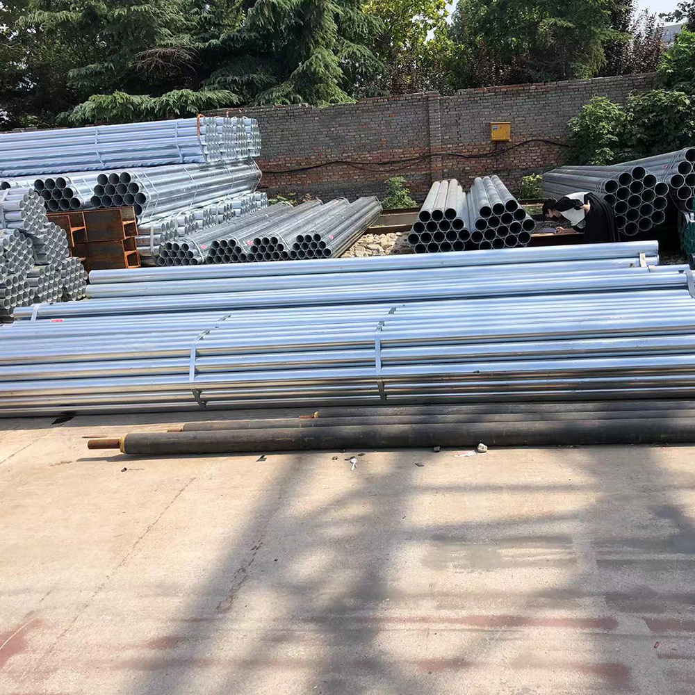 Galvanized Round Steel Pipe  galvanized steel round pipe galvanized steel pipe/tube