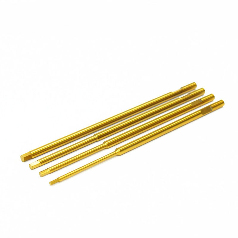 Replacement HSS titanium hex tips for RC Hobby Hex screw driver Metric  bits 0.9mm 1.27mm 1.5mm 2.0mm 2.5mm 3.0mm