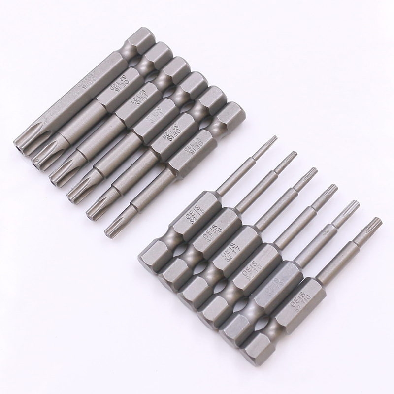 12 pieces S2 Steel Security Bit Driver Set Security Torx Driver Bit set