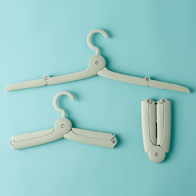 Folding Hanger Magic Clothes Hanger Travel Collapsible Clothes Hangers Laundry Accessories