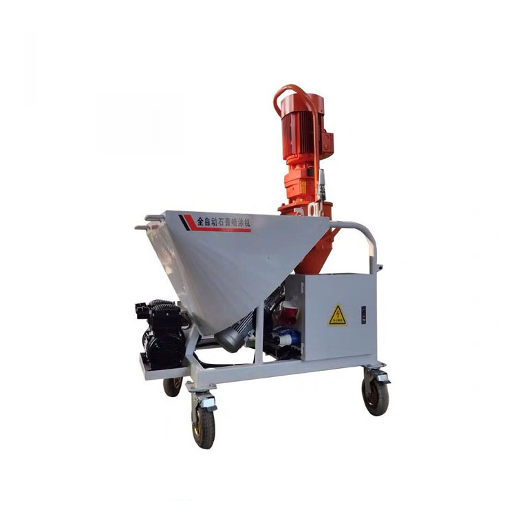 Automatic Wall Portable Cement Plaster Machine/ Render Machine With High Quality Diesel Engine Plaster