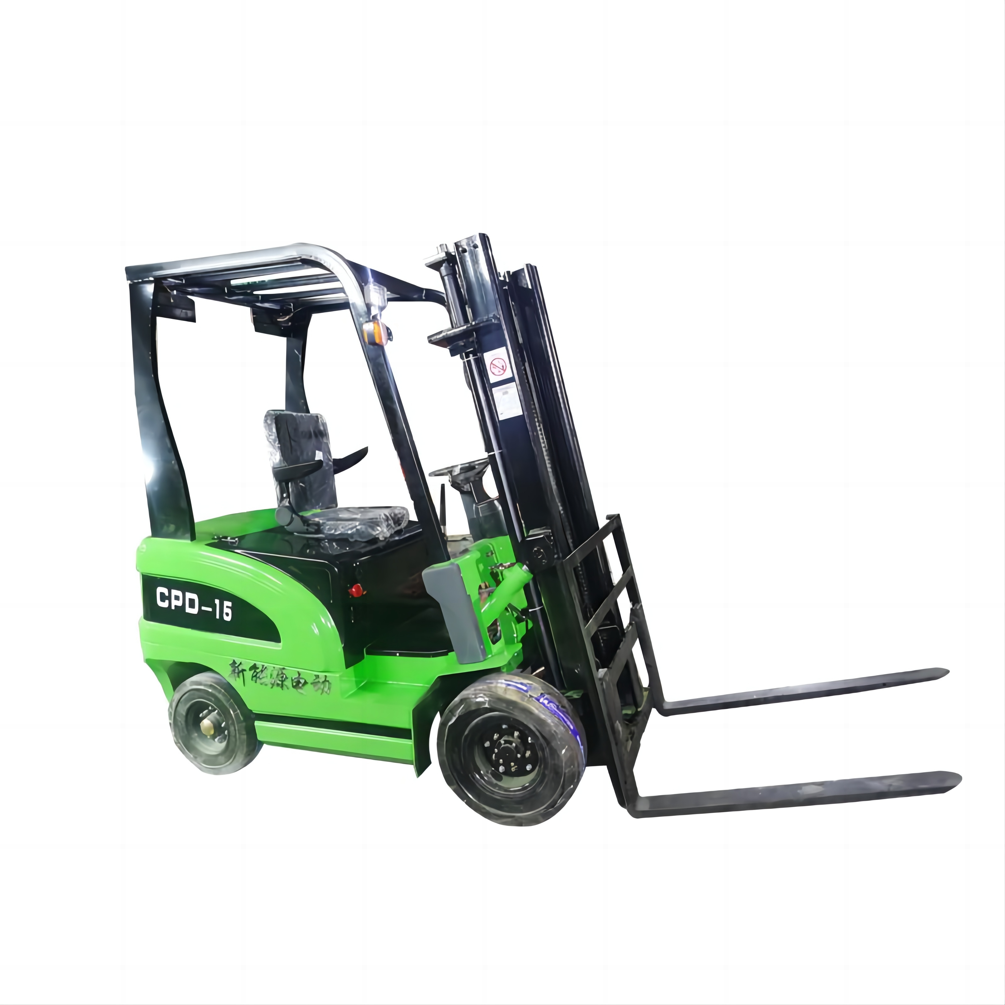 New Energy Electric Forklift 1 ton -4 tons Pure Electric Carriage Type Cargo Handling Equipment