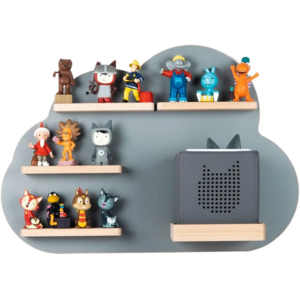 for up to 66 12 24 36 54 Toniefigures DIY children magnetic wall for wood tonie box shelf