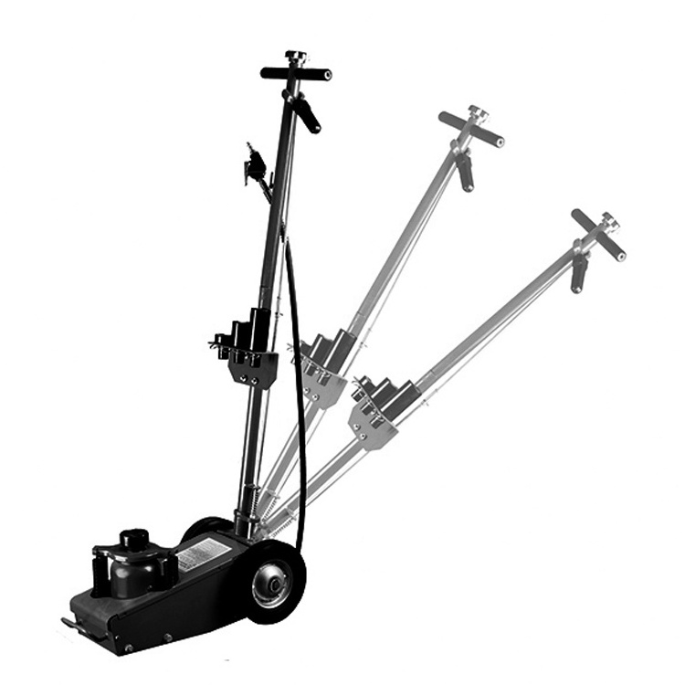 LOW PROFILE AIR HYDRAULIC 22 TON TROLLEY JACK TRUCK GARAGE FLOOR TOOL