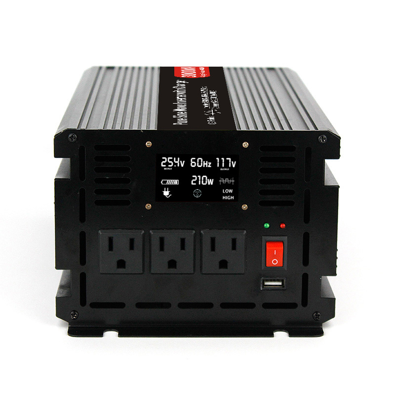 full power ups pure sine wave solar power inverter with charger dc ac 12v 220 3000w inverter with charger for lead acid battery