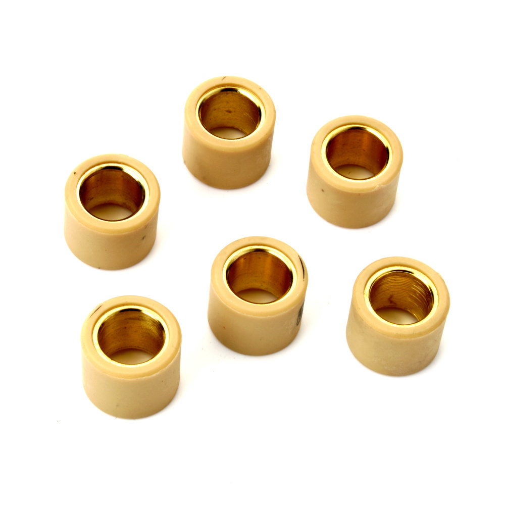 6PC Engine Variator Roller Weights 20x17mm For Leonardo125 Leonardo150 Dragster180 200cc Scooter Motorcycle