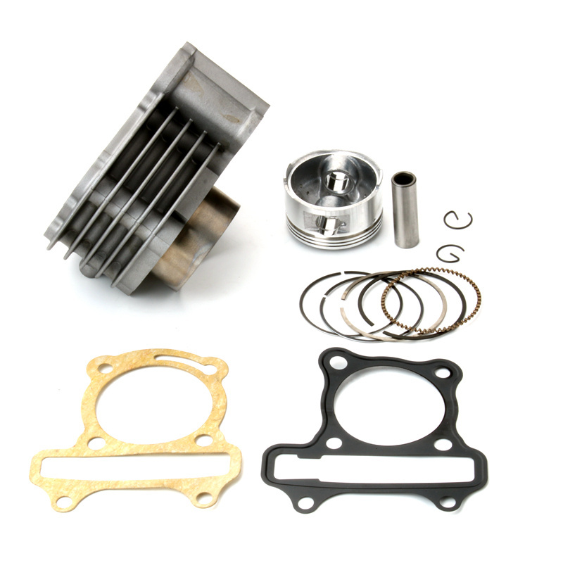 Scooter 60cc 80cc 100cc 110cc Big Bore Racing Cylinder Kit For Peugeot Kymco SYM GY6 50cc 139QMB 44mm 47mm 50mm 52mm 4T Engine