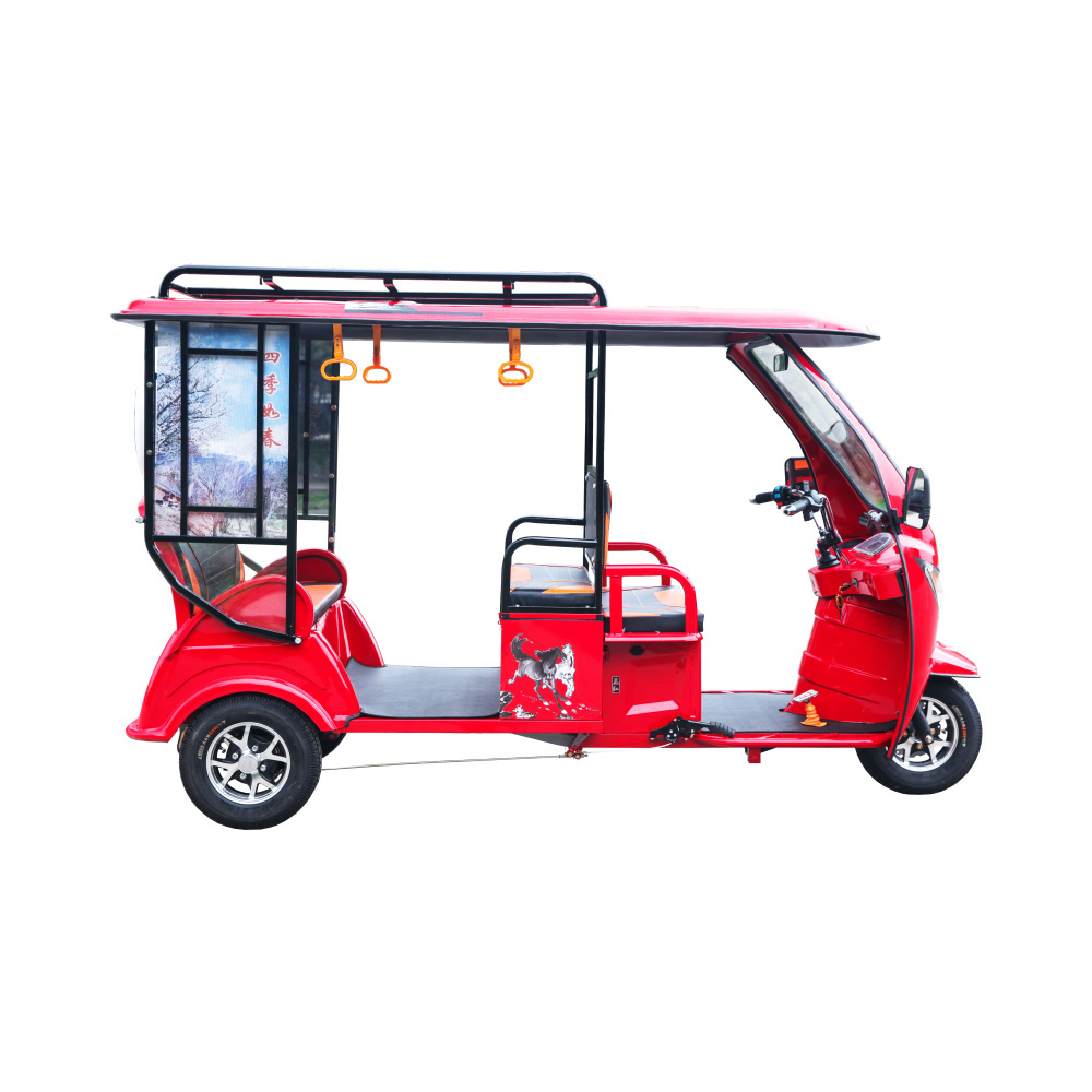 Minghong  3 Wheels Electric Tuk Tuk Passenger Vehicles Philippines Taxi Passenger Tricycles Cheap Price