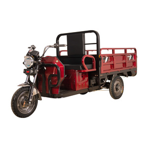 Electric Tricycle Bike 3 Wheels Engineering Loading Cargo Trike Delivery Motorcycle Truck For Adult in China