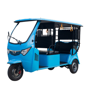 2022 Mejor venta Tuk Tuk Taxi India bajaj Triciclo electrico de pasajeros de 3 ruedas para adultos