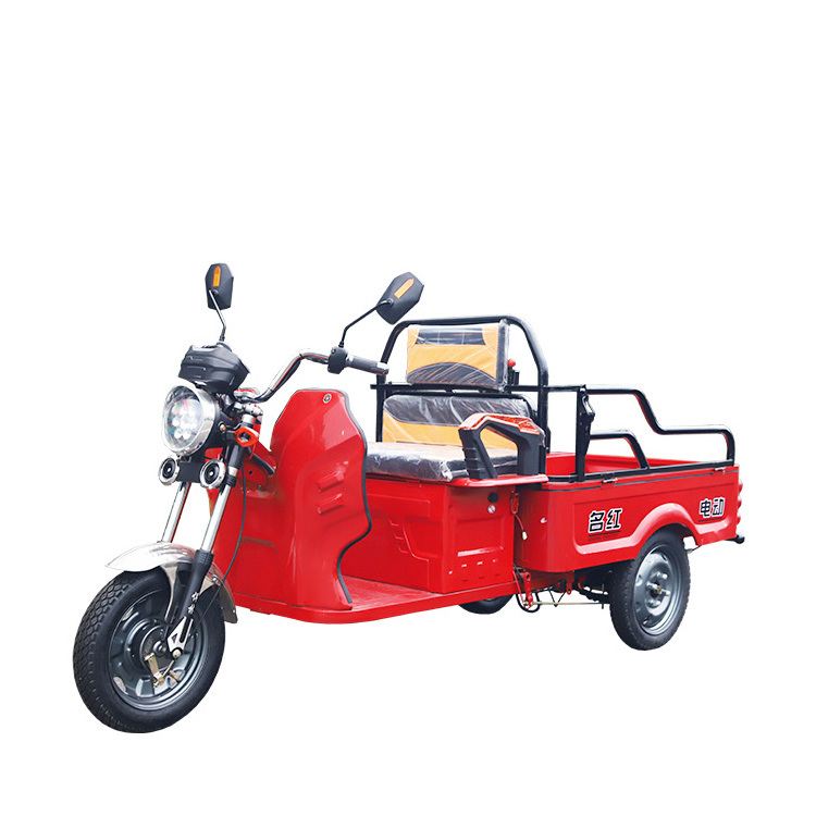 Cheap Chinese Factory 1200w Three Wheel Motorcycle For Farm Trike Three Wheel Truck Cargo Truck Mini Dump Tricycle