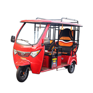 Ghana Motor Tricycle 1200w Tuk Tuk Electricity Three Wheel Passenger Vehicle