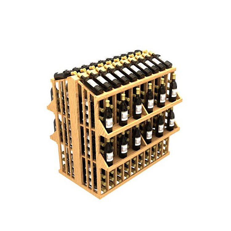 Tall Commercial Used Timber Wine Racks