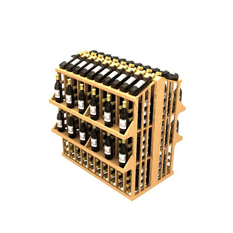 Tall Commercial Used Timber Wine Racks