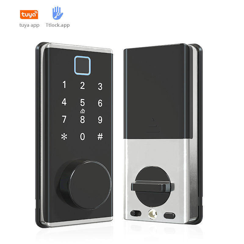 New Design of Fingerprint PIN Code Lock Waterproof Security Smart Lock For Hotel Smart Door Lock Gateway