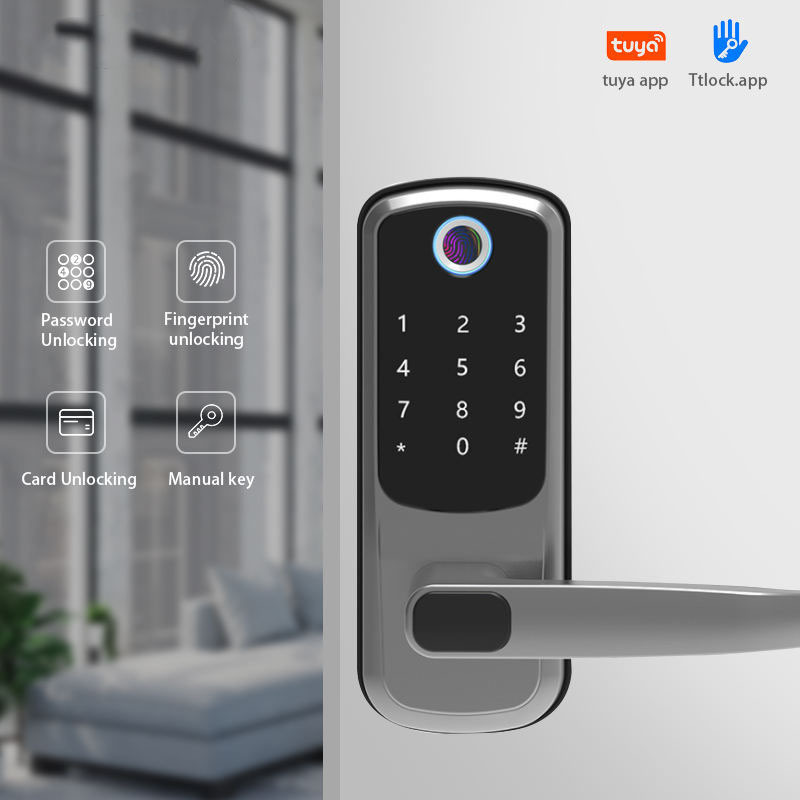 Smart Fingerprint door lock for Airbnb Apartment smart locks