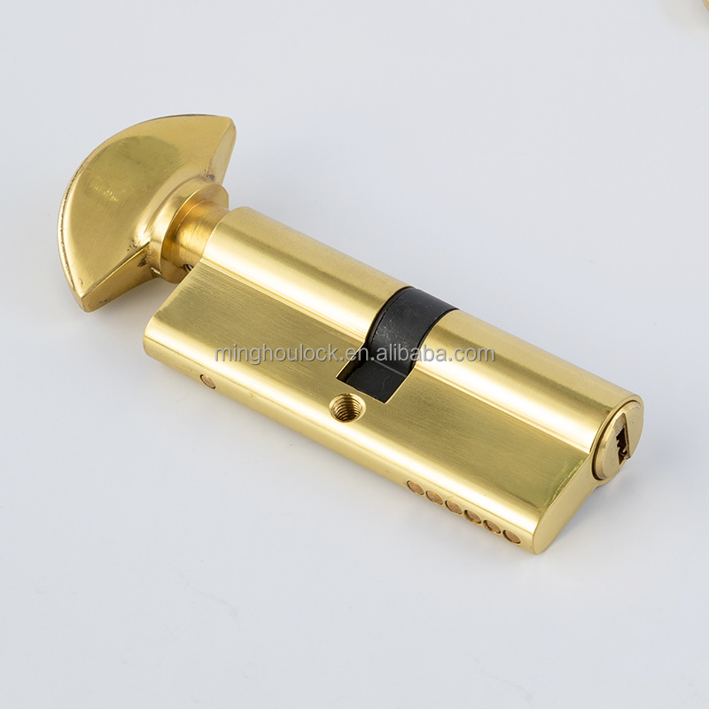 Security Lock cylinder for door locks Brass