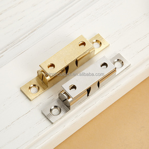 Solid brass door catches door closers double ball catch latch for cupboard