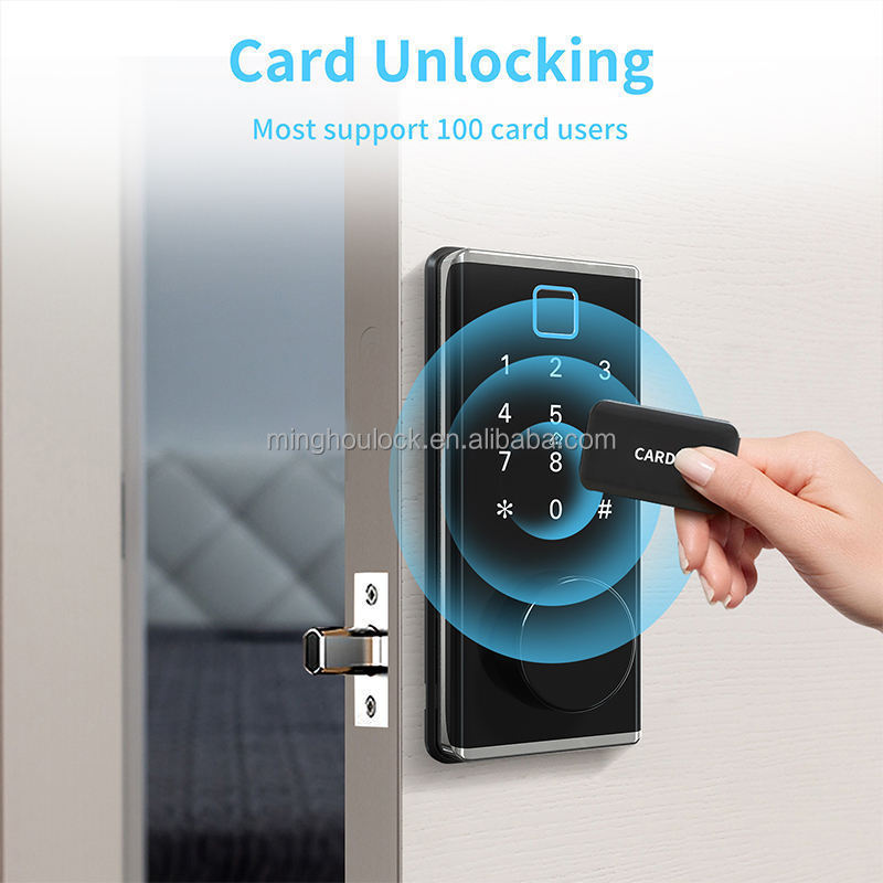 Biometric Fingerprint lock System ttlock smart home Door Lock with TT lock Mobile APP