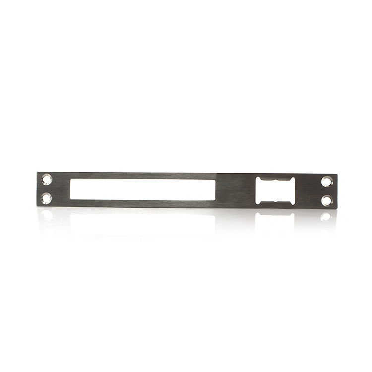 Hardware wholesale Entry Security Stainless Steel Latch Strike plate