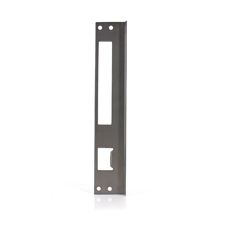 Hardware wholesale Entry Security Stainless Steel Latch Strike plate