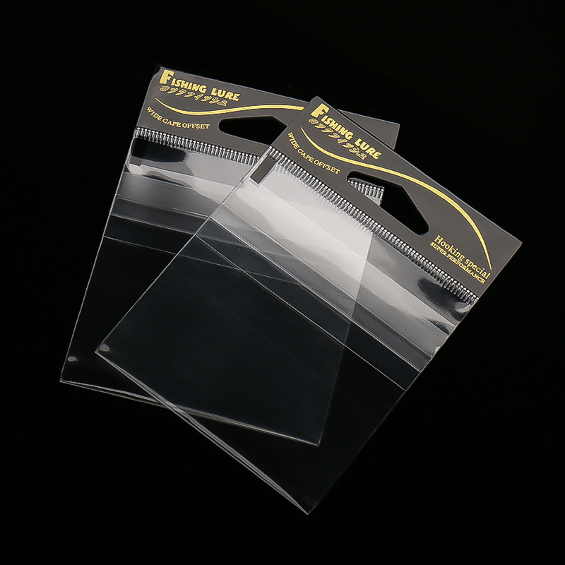 Custom Printed OPP Self Adhesive Bags Mobile phone case Opp clear packaging transparent with logo plastic