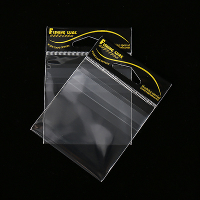 Custom Printed OPP Self Adhesive Bags Mobile phone case Opp clear packaging transparent with logo plastic