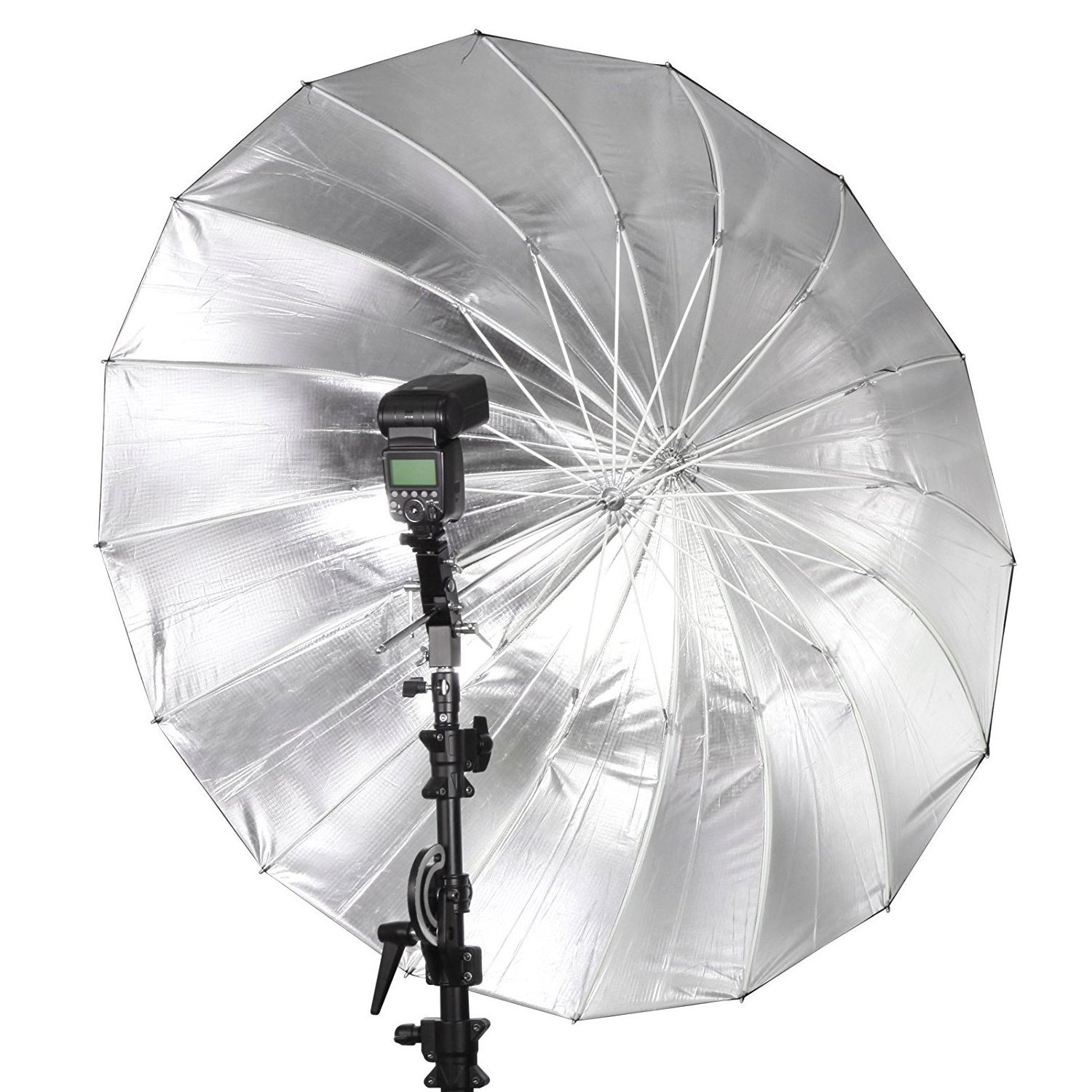 33''/85cm Black/White Professional Photography Photo Studio Parabolic Reflective Lighting Umbrella