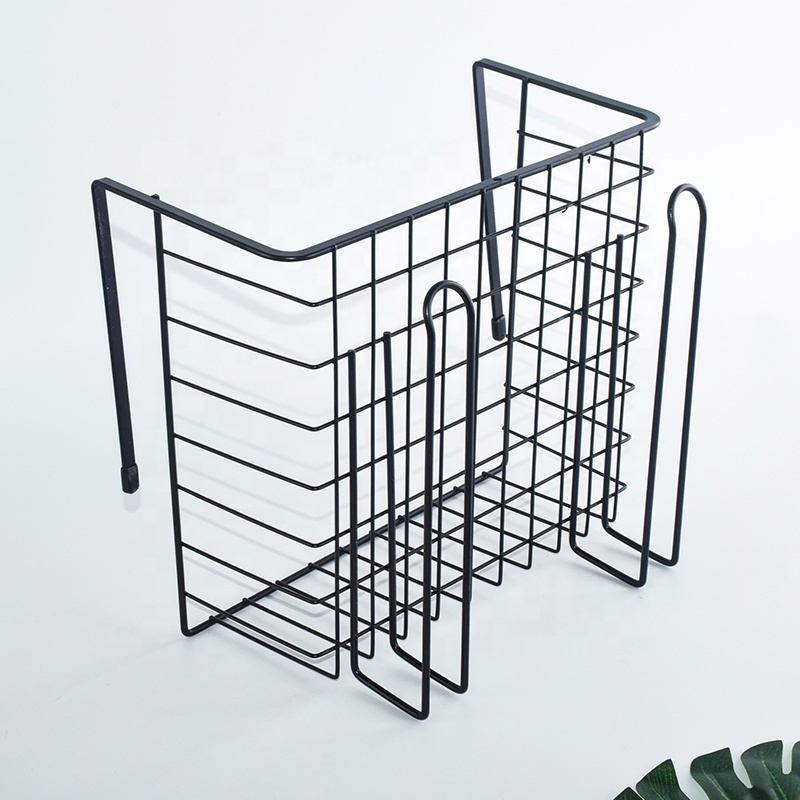 Foshan factory wire shelf kitchen organizer fruit basket under cabinet kitchen racks and holders metal storage baskets