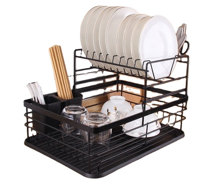 Kitchen drainage dishes rack, cabinet storage rack  dishes and tableware storage rack