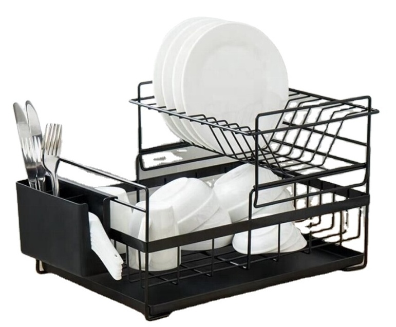 Kitchen drainage dishes rack, cabinet storage rack  dishes and tableware storage rack