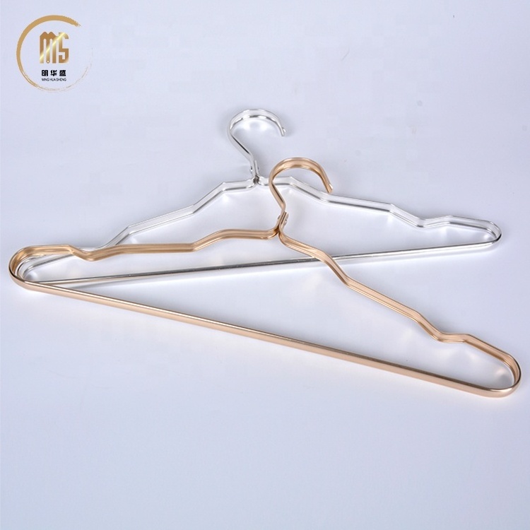 Heavy Duty Aluminum Alloy Coat Suit Clothes Clothing Hangers For Closet Storage Rack