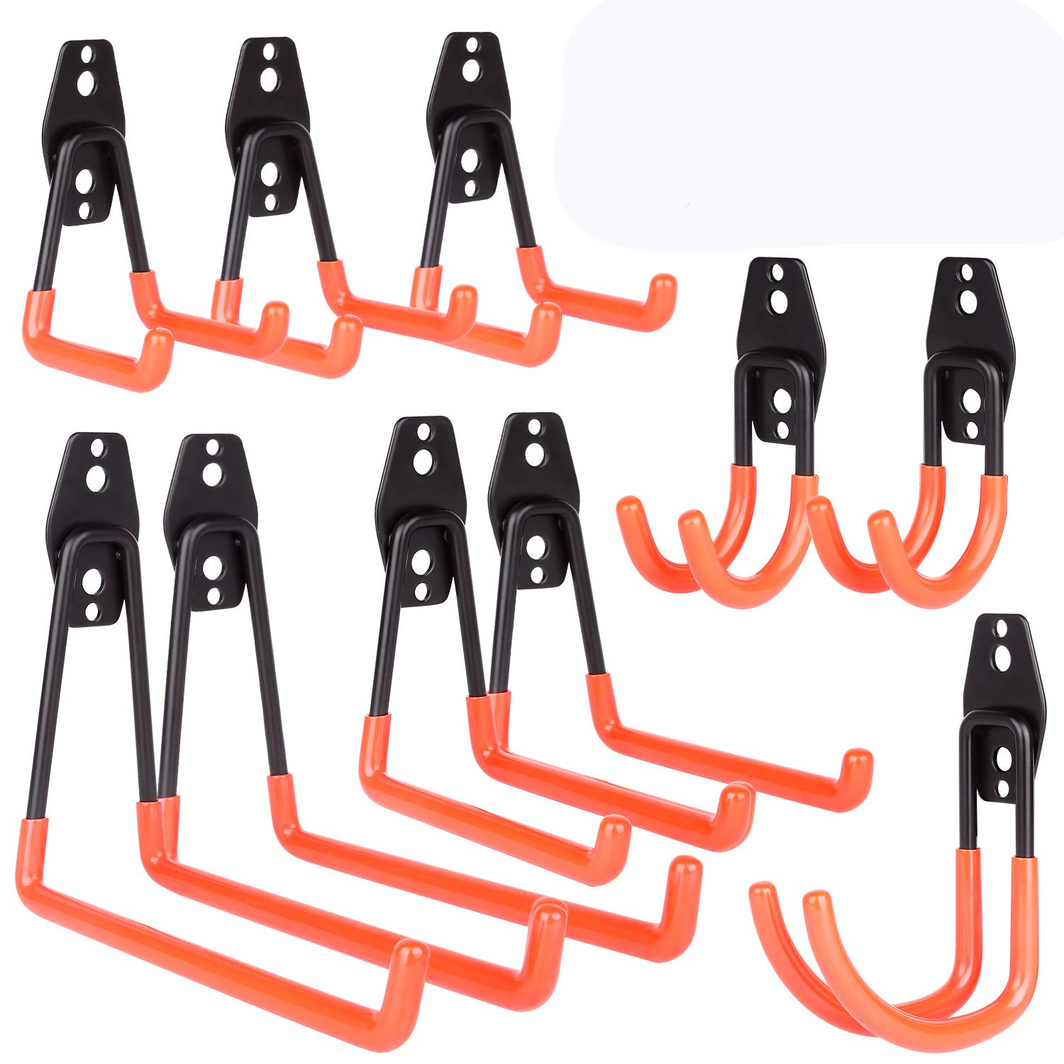 Versatile Metal Hooks For Hanging Heavy Duty Garage Storage Wall Hooks