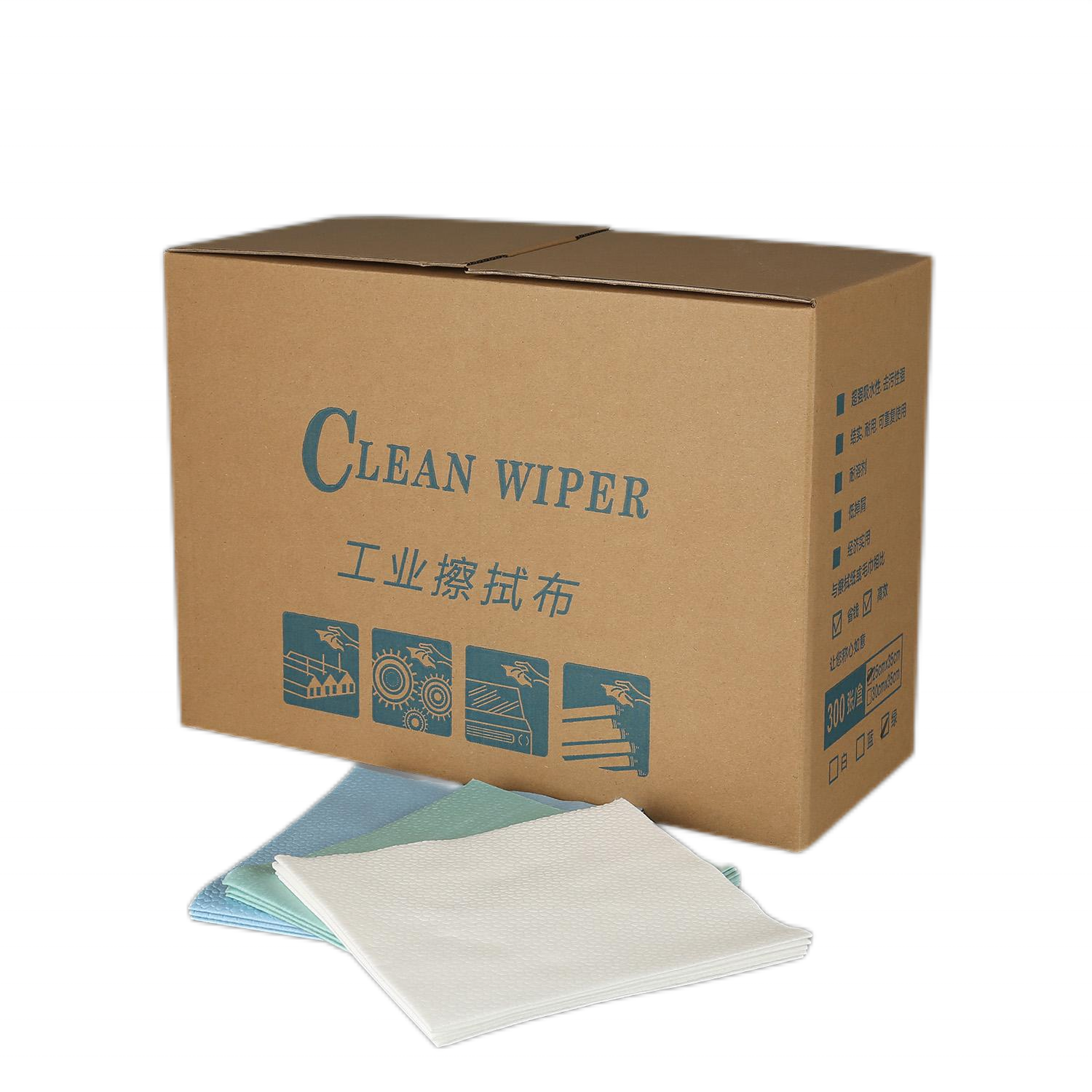 Absorbent Industrial Hand Cleaning Disposable Multipurpose Embossed Wiping Paper