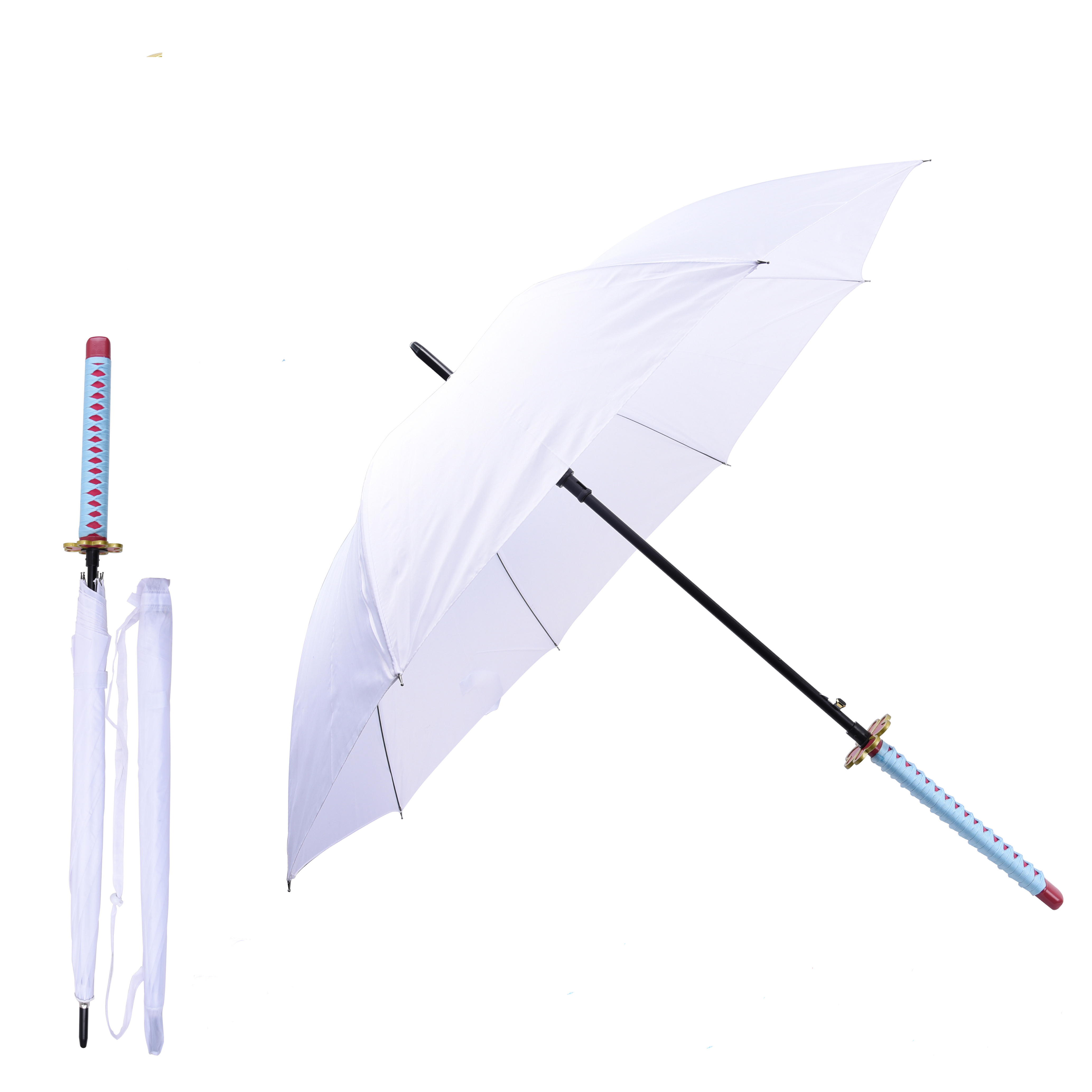 Demon Slayer Kanroji Mitsuri Anime Umbrella for cosplay