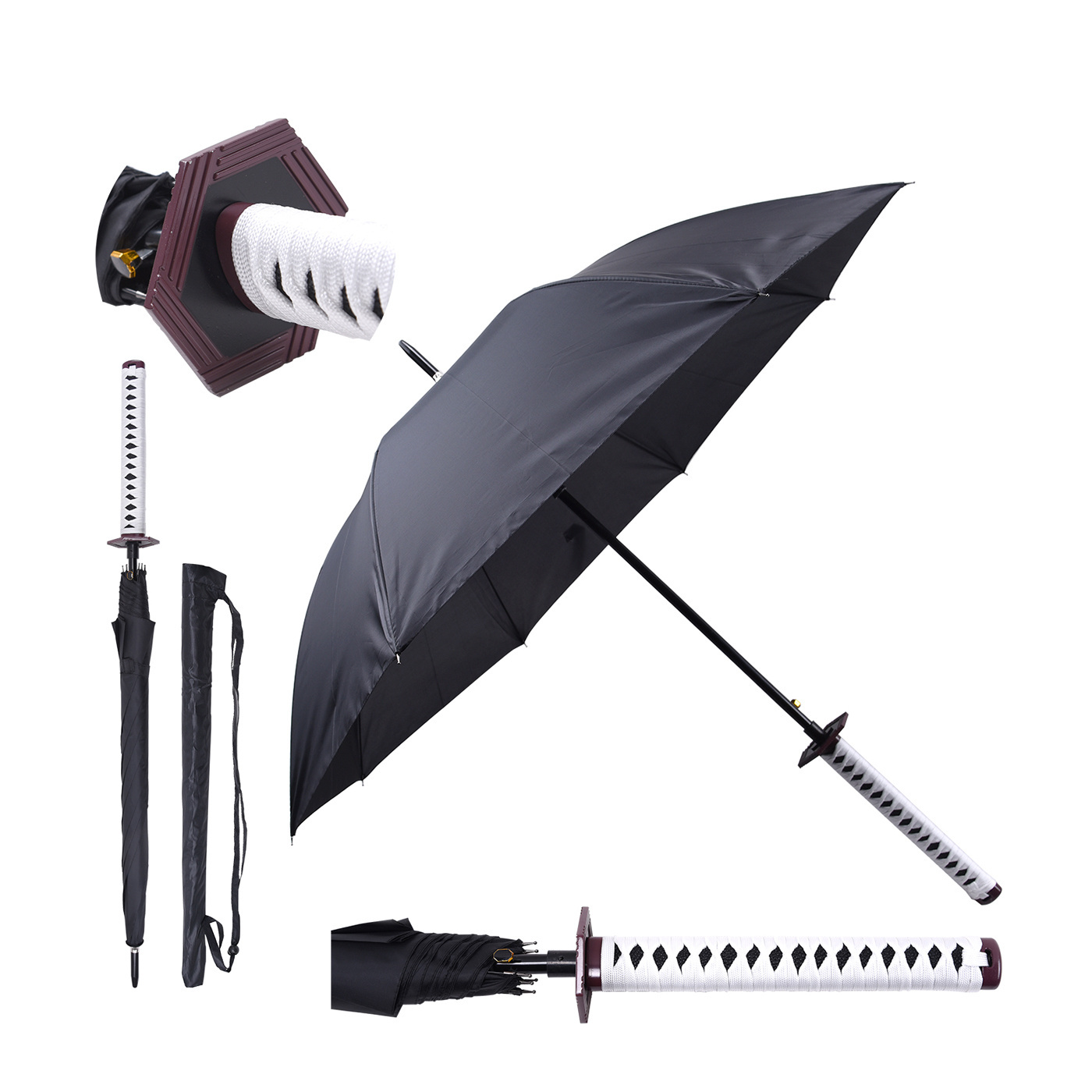 Demon Slayer Tomioka Giyuu Anime Umbrella for cosplay