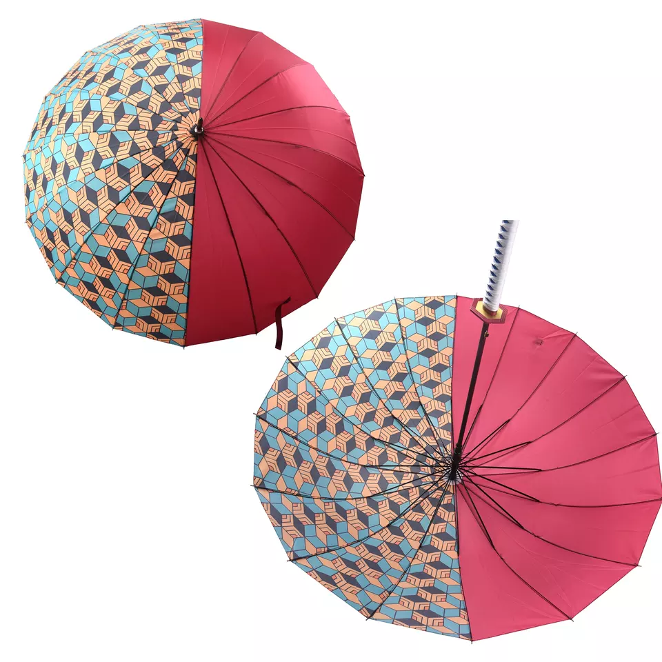 Demon Slayer Tomioka Giyuu Anime Umbrella for cosplay new