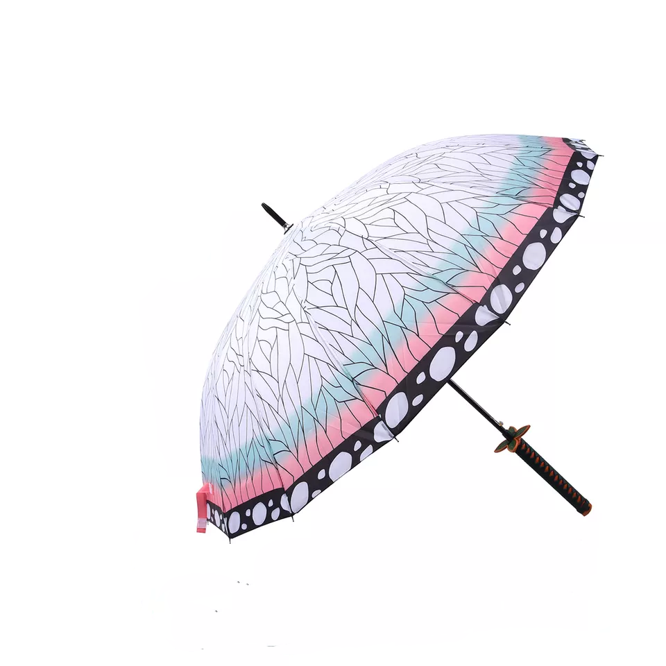 Demon Slayer Kochou Shinobu Anime Umbrella for cosplay new