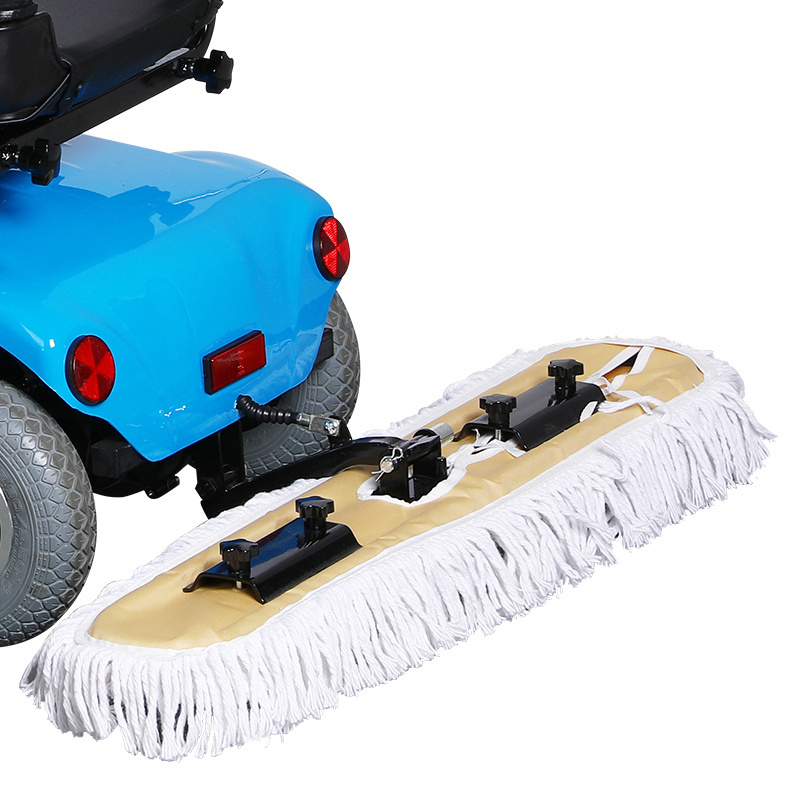 Low mop mobility ride-on dust scooter mop floor tile cleaning machine for cleaning the floor