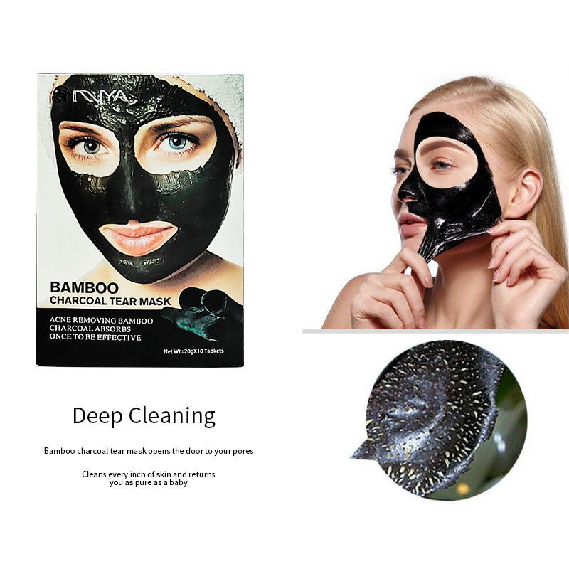 Blackhead Remover Face Nose Mask Pore Strip Black Mask Peeling Acne Treatment Deep Cleansing Mask Oil Control Skin Care