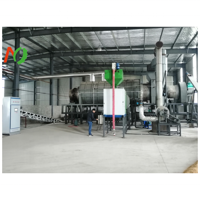 HR High Quality Biochar Machine CE Certified Biochar Making Machine Charcoal Retort