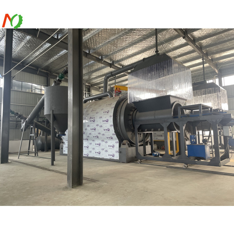 Batch Type Plastics Oil Sludge Tire Pyrolysis Plant To Get Recycling Pyrolysis Oil Machine