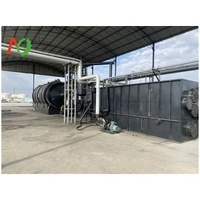 Mingjie 15ton Automatic Semi Continuous Scrap Rubber Tyre Pyrolysis To Oil Equipment