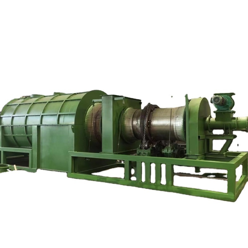 bamboo charcoal machine bamboo charcoal making machine horizontal carbonization furnace