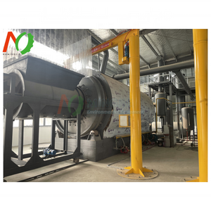 rice husk activated carbon furnaces charcoal kiln horizontal carbonization furnace