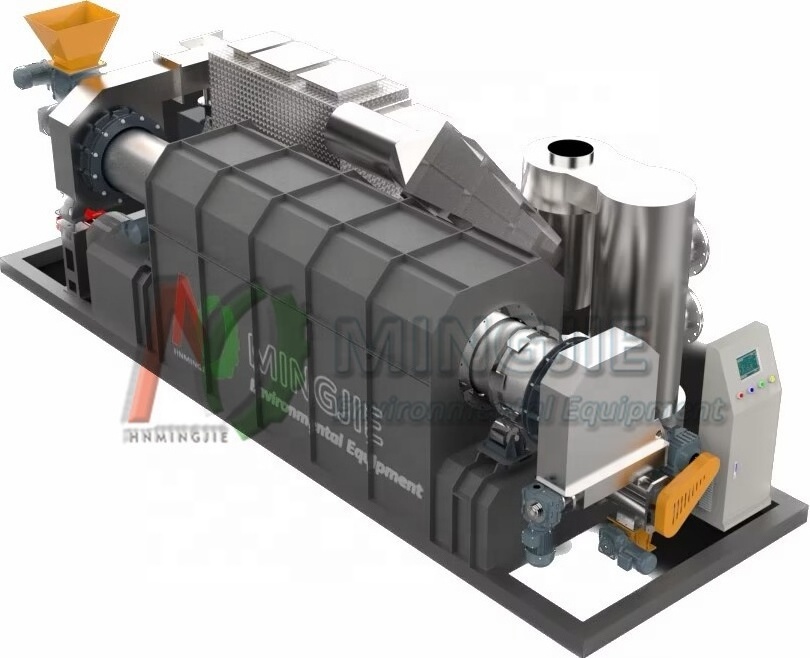 palm kernel charcoal retort kiln and sawdust charcoal making machine